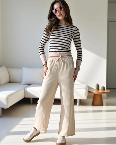 Royalfashion Damen Weite Sweatpants