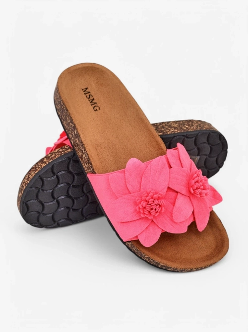 Royalfashion Жіночі слайдери з квітами Foules