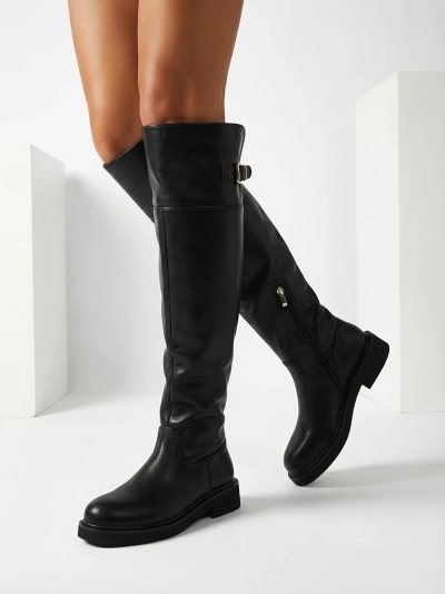 Damen Overknee Stiefel Denivra