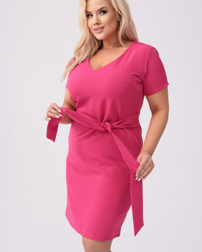 Royalfashion Damen Stoffkleid PLUS SIZE