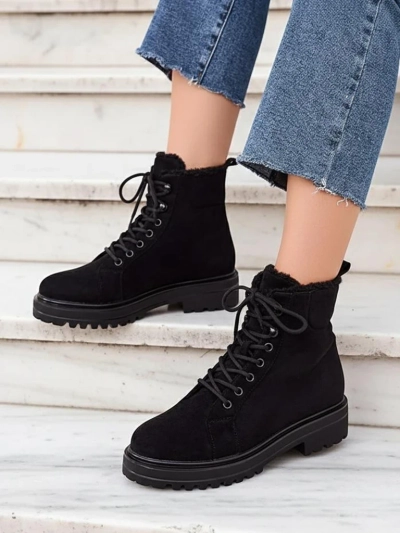 Royalfashion Damen Schnürstiefeletten Vesot