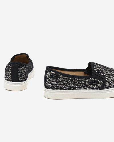 Schwarze Damen-Slipper Bifana - Schuhe