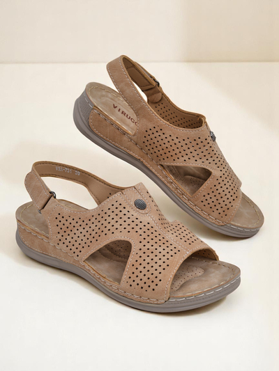 Royalfashion Damen-Sandalen mit Cut-outs Leminni