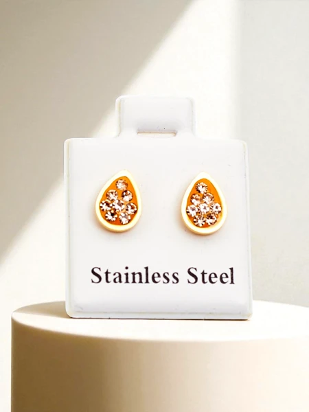 Royalfashion Damen-Ohrringe in Tropfenform