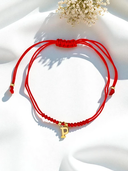 Damen-Armband mit dem Buchstaben P Petit Charm