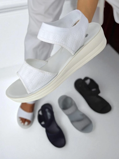 Royalfashion Damensandalen mit dickerer Sohle Viva Flex II