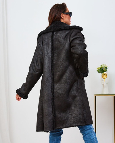 Royalfashion Camel Damen-Bikerjacke