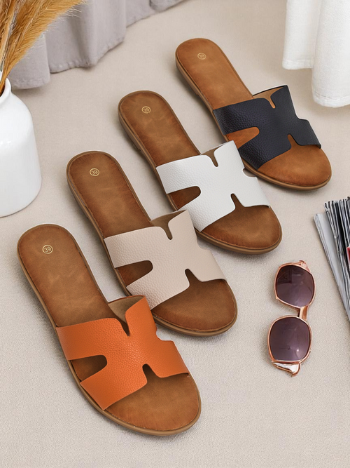 Royalfashion Жіночі капці на плоскій підошві Повсякденний стиль