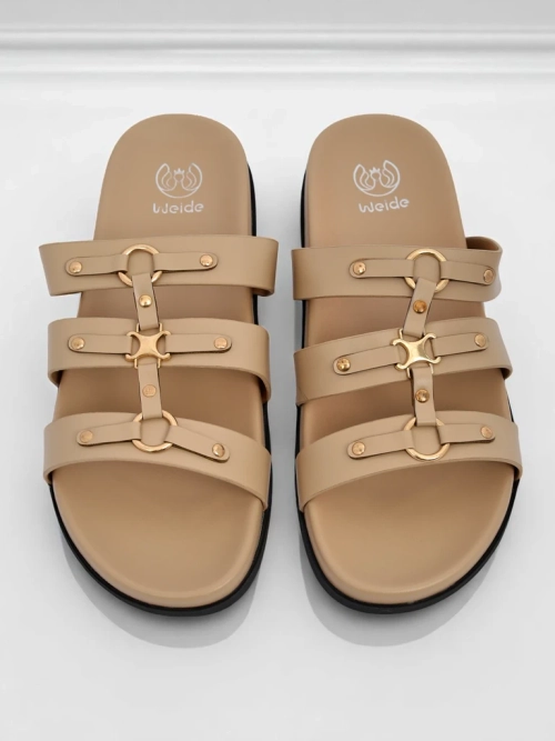 Royalfashion Жіночі шльопанці в стилі римлянок Roma