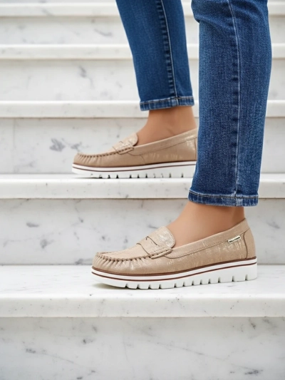 Royalfashion Damen Eco-Suede Mokassins Bellisse