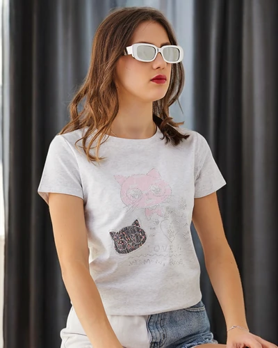 Royalfashion Damen Baumwollbluse