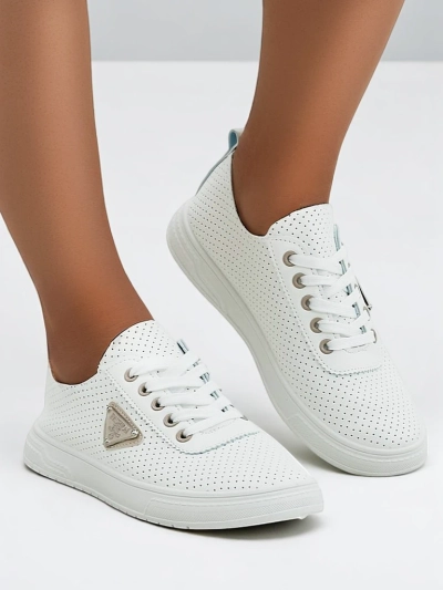 Royalfashion Schnürschuhe für Damen mit einem Druck Fennie