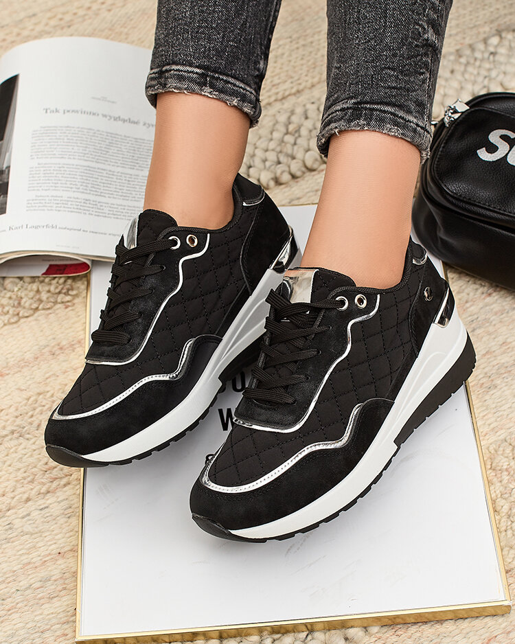 Royalfashion Sportliche Damen-Sneaker mit Lololi-Absatz