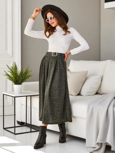 Жіноча міді-спідниця від Royalfashion