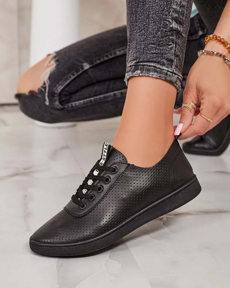 Royalfashion Damen Umurra durchbrochene Sneakers