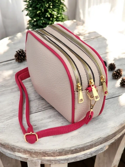 Royalfashion Kleine Damenhandtasche aus Ökoleder