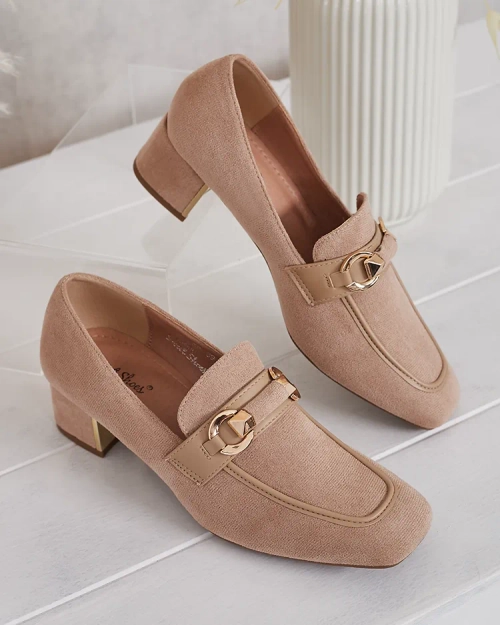 Royalfashion Елегантні жіночі мокасини на низькому ходу Orino