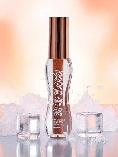 Lipgloss mit Glitzer in der Farbe Fluffy RoseWood