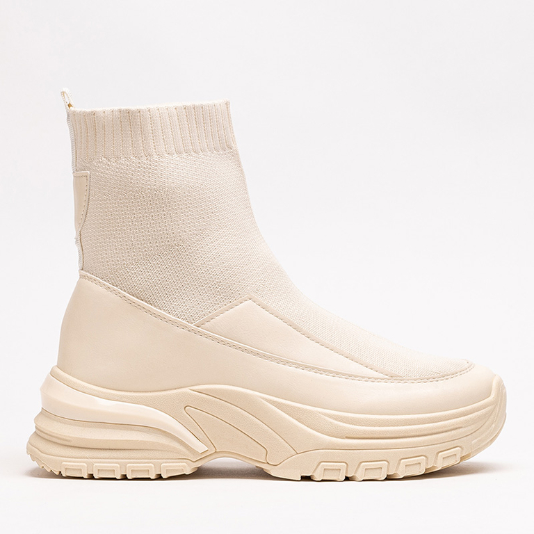 Beige Sport-Sneaker für Damen Berida - Footwear