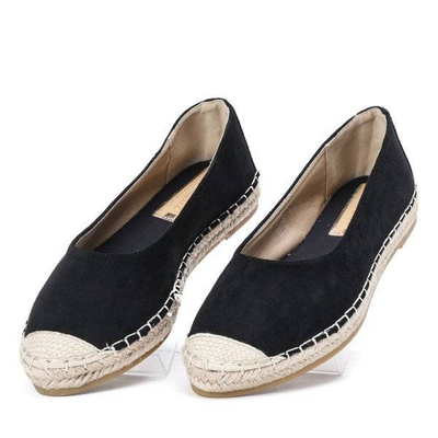 OUTLET Black Espadrilles Mellow - Schuhe