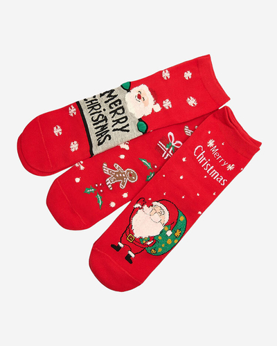 Royalfashion Weihnachtssocken in einer Schachtel 3/Pack