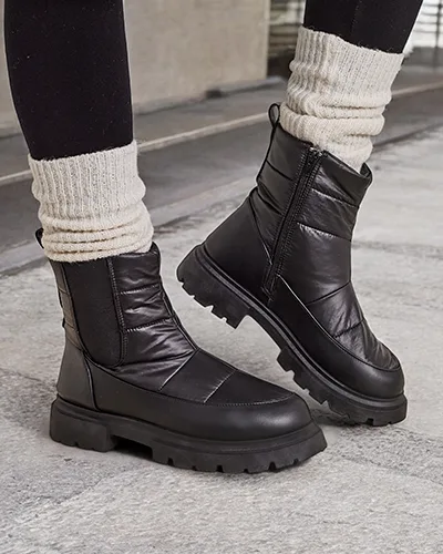 Royalfashion Damen Schneestiefel Foyofo