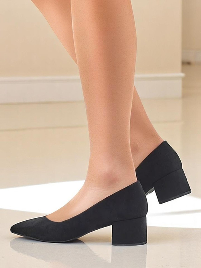 Royalfashion Damen Pumps mit niedrigem Absatz Bosanna
