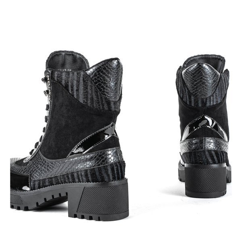 Чорні сумки для друку з тваринами Viper - Взуття