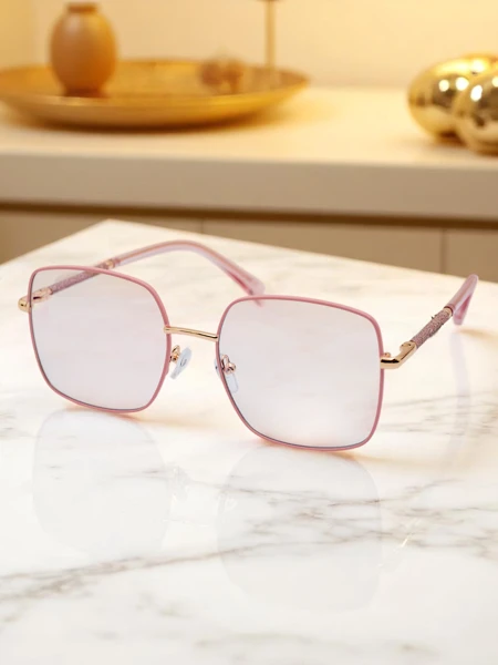 Royalfashion Sonnenbrille in eckigem Skyline-Design