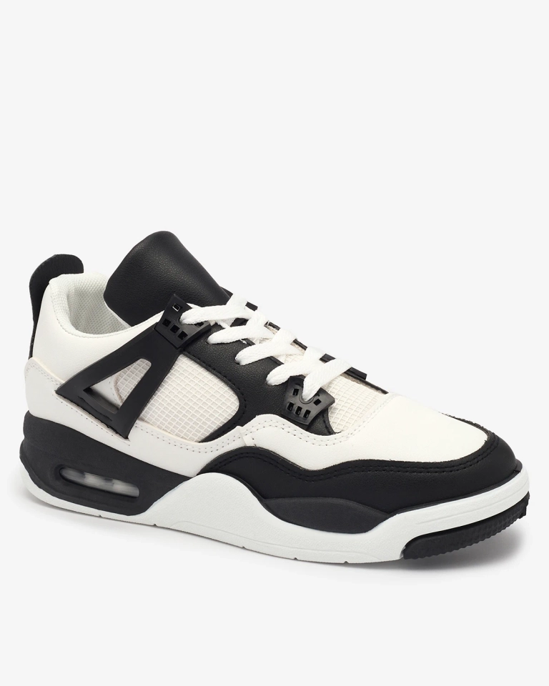 Schwarz-weiße Damen-Sportschuhe Evoile- Footwear