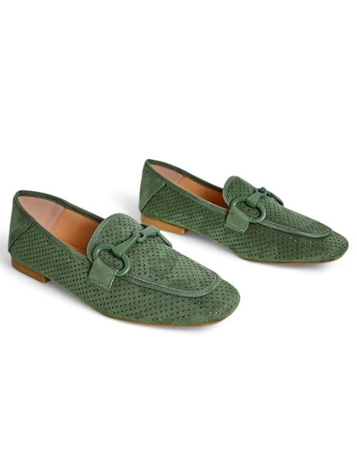 Royalfashion Жіночі перфоровані лофери Laamba