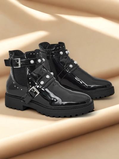 Royalfashion Damen Arbeitsstiefel Cutoo