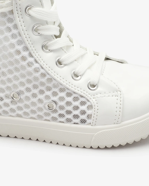 Білі кросівки для дівчаток Borris- Footwear