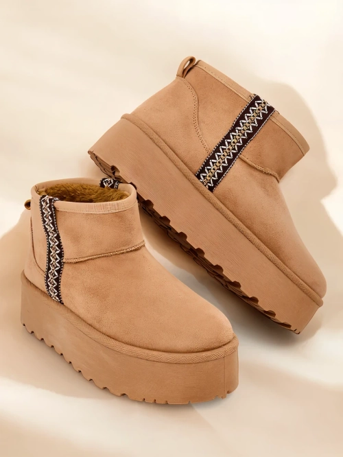 Royalfashion Короткі жіночі сніжні чоботи Haluzi