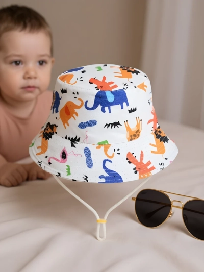 Royalfashion Kinder-Bucket Hat Farbiger Bucket