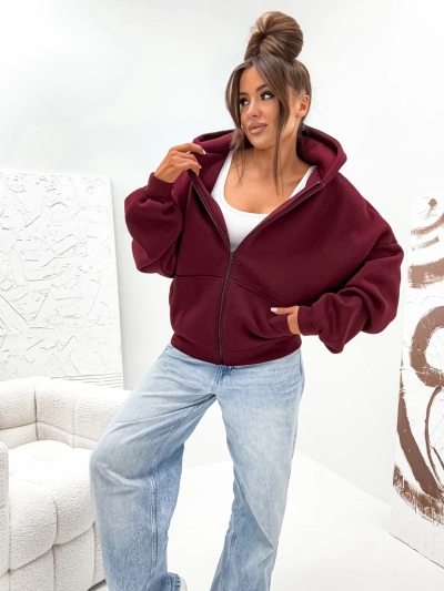Royalfashion Damen Baumwollfleece-Pullover Butterfly