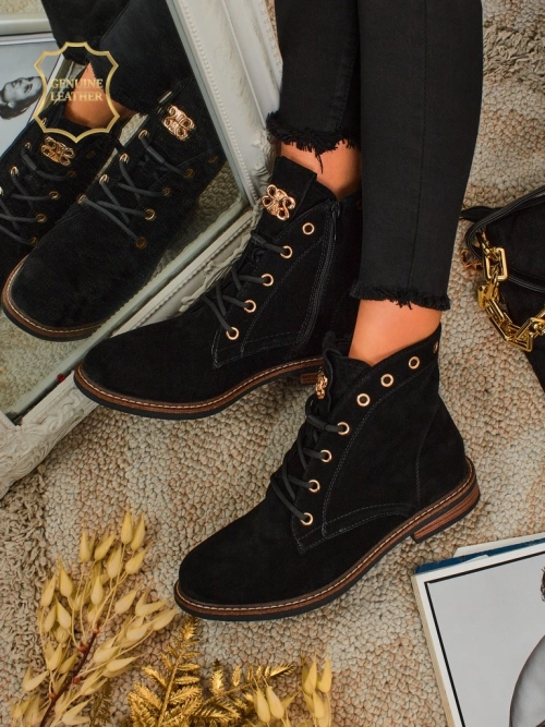 Жіночі черевики Aurelia Romano з натуральної замші