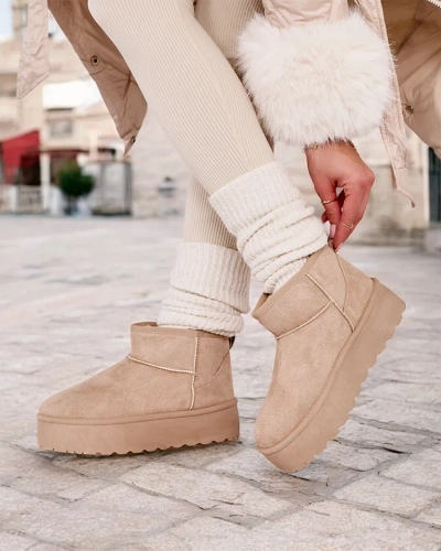 Royalfashion Kurze Schneestiefel für Frauen Alalla