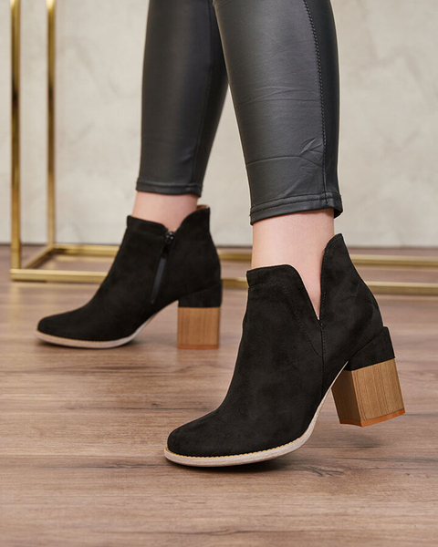 Royalfashion Schwarze Damen Ricteas Stiletto-Stiefel