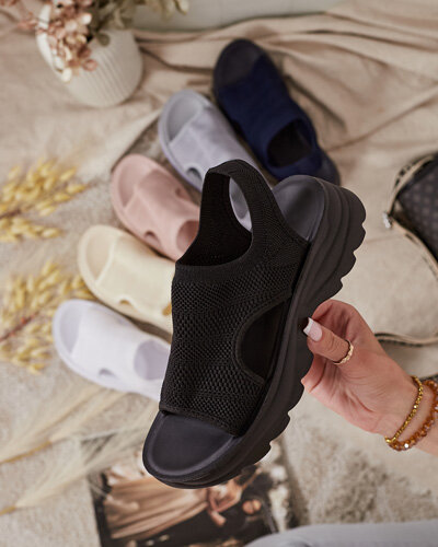 Royalfashion Damen Sandalen mit Schaft Viss