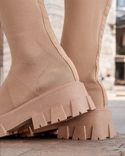 Жіночі чоботи на шпильці Royalfashion Ohorro