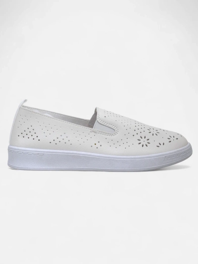 Royalfashion Perforierte Damen-Slipper Mayla
