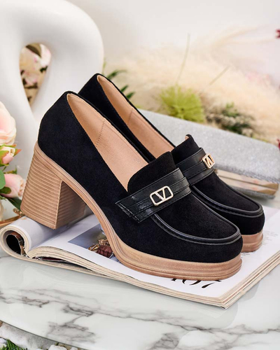 Royalfashion Жіночі мокасини на стійці Lemaneg