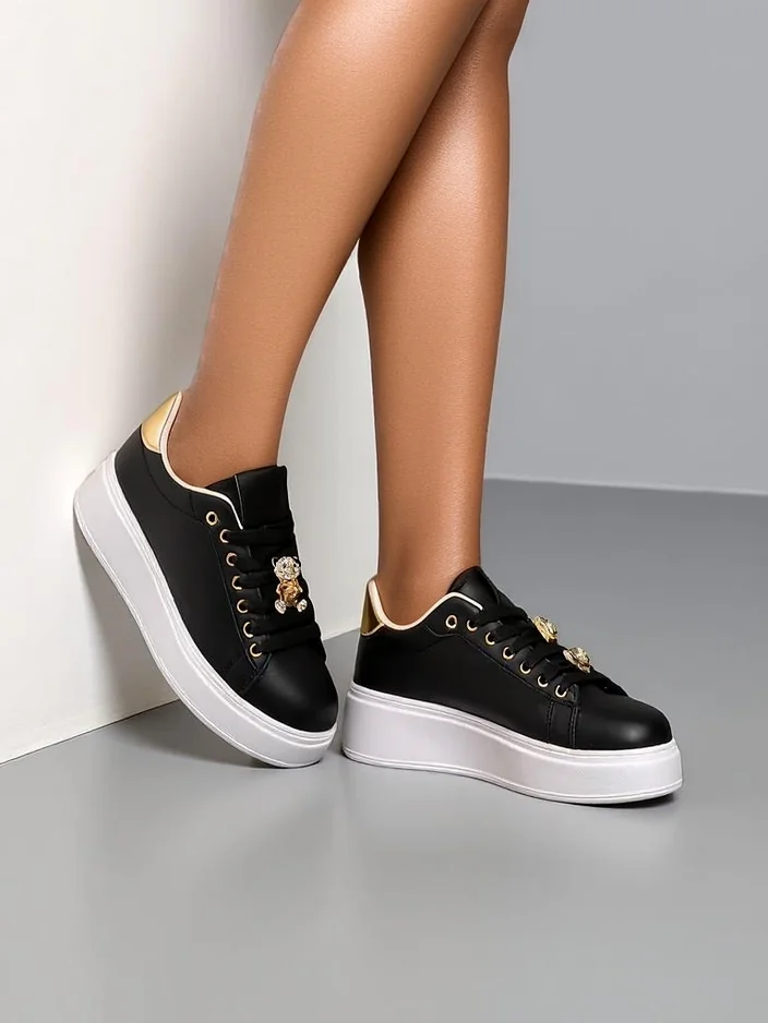 Royalfashion Damen Plattform-Sneaker Obevay