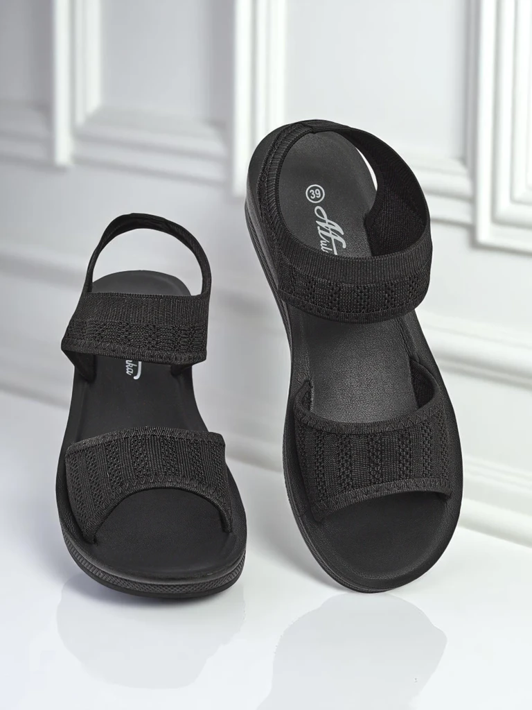 Royalfashion Damensandalen mit dickerer Sohle Viva Flex II