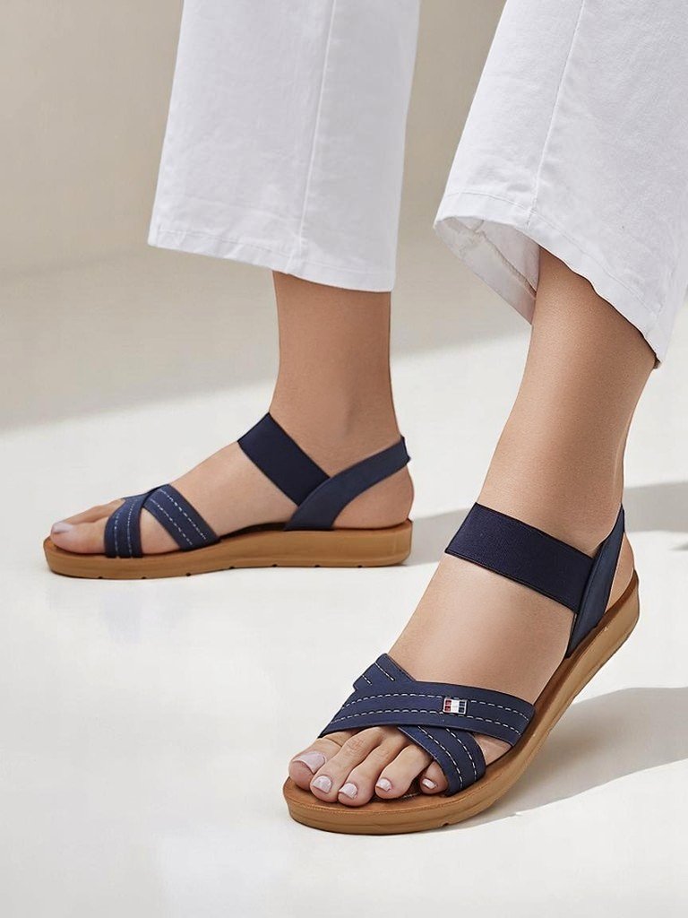 Royalfashion elastische Damensandalen Zerefis