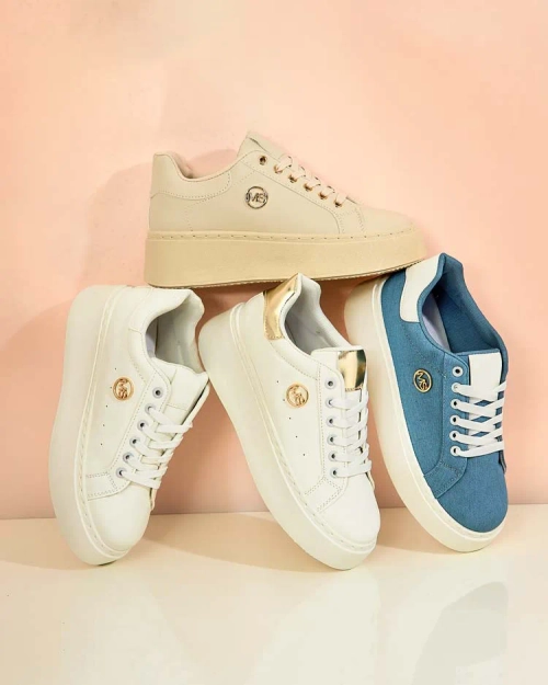 Royalfashion Жіночі спортивні кросівки на платформі Calomie