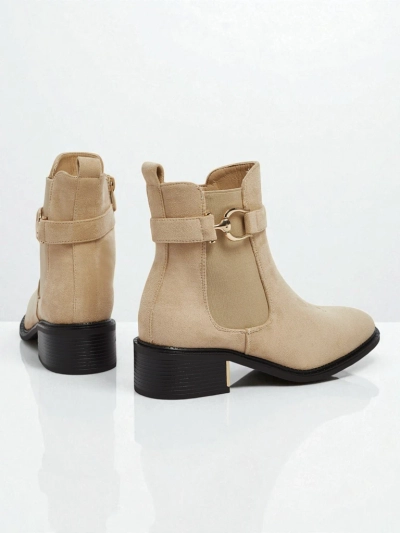 Calivra Damen Stiefeletten aus Öko-Wildleder