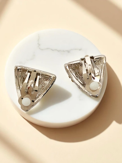 Royalfashion Damen-Clip-Ohrringe mit Zirkonia