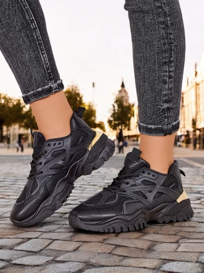 Royalfashion Sportliche Damen-Sneaker Settset